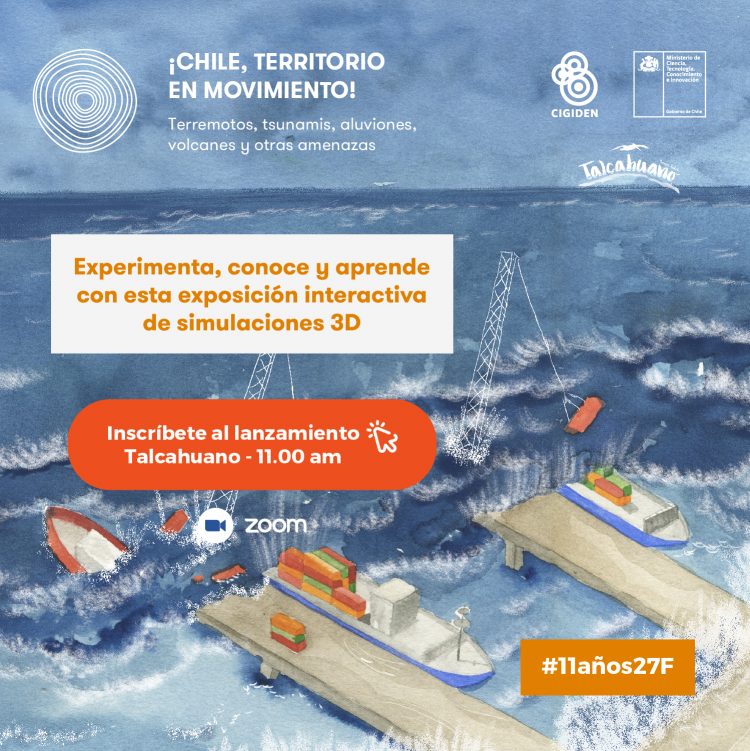 Exposición virtual con simuladores 3D “mapea” los desastres y las amenazas en Chile