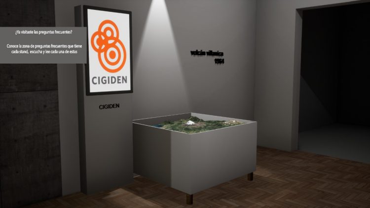 Exposición virtual con simuladores 3D “mapea” los desastres y las amenazas en Chile