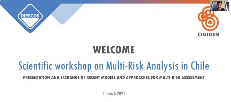 Investigadores CIGIDEN participan en taller sobre nuevas plataformas para el análisis de riesgos múltiples