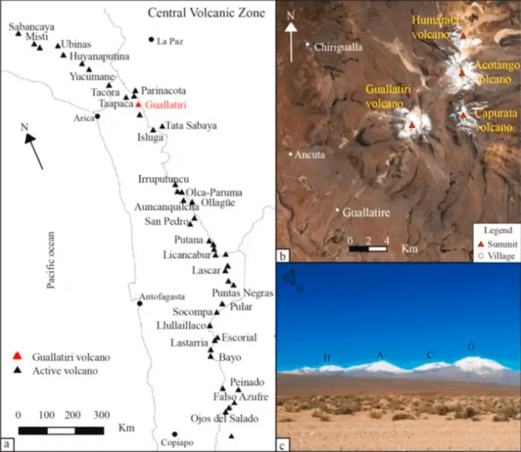 Científicos desarrollan el primer mapa de riesgo volcánico de Chile