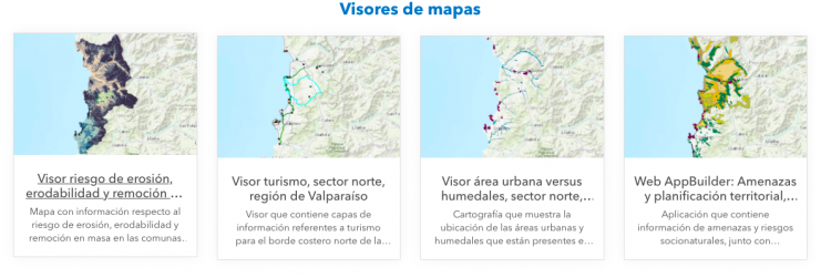 Geohub Litoral: herramientas de captura, catalogación y visualización de información geográfica costera de Chile