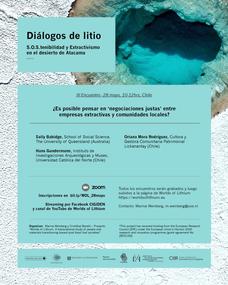 Extractivismo de litio en el desierto de Atacama ¿Es posible pensar en ‘negociaciones justas’ entre empresas extractivas y comunidades locales?