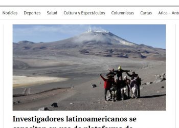 El Reportero: Investigadores latinoamericanos se capacitan en uso de plataforma de monitoreo satelital de volcanes creada por científicos chilenos