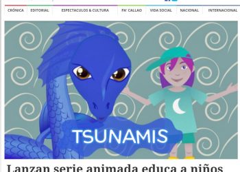 La Prensa Austral: Lanzan serie animada educa a niños sobre riesgo de tsunami.
