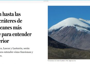 Qué Pasa: Geólogos viajarán hasta las fumarolas de los cráteres de algunos de los volcanes más violentos de Chile para entender qué hay en su interior.