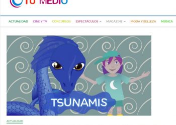 Tu Medio: Lanzan serie animada para educar a los niños sobre el riesgo de tsunami.