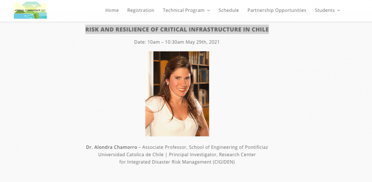 Investigadores de CIGIDEN participan en eventos internacionales sobre ingeniería civil, cambio climático y océanos