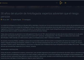 FM7: 30 años del aluvión de Antofagasta: expertos advierten que el riesgo persiste.