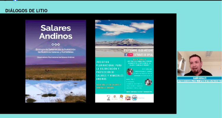 Ciclo de conversatorios Diálogos del Litio: “¿Cómo imaginar un mundo post extractivista?”