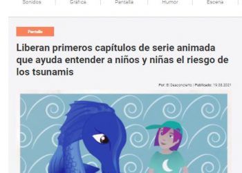 El Desconcierto: Liberan primeros capítulos de serie animada que ayuda entender a niños y niñas el riesgo de los tsunamis