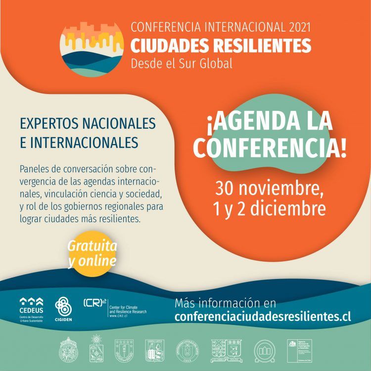 Conferencia Internacional Ciudades Resilientes, desde el Sur Global
