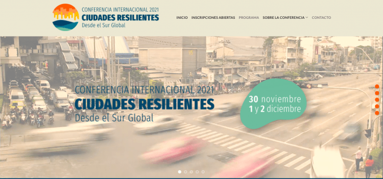 La urgencia de contar con ciudades resilientes al cambio climático es abordado en conferencia internacional