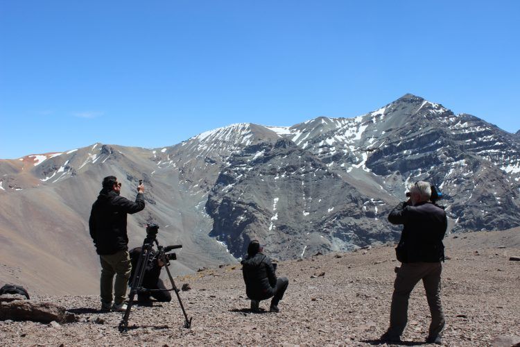 Científicos realizan sobrevuelo para estudiar las multiamenazas en la cuenca del Río Maipo