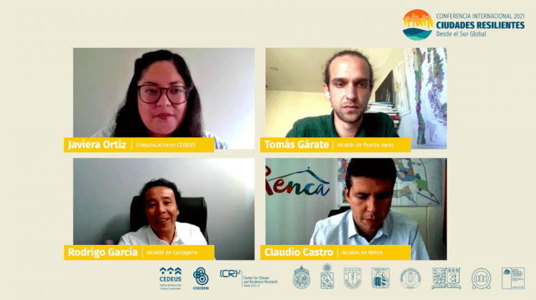 Más 800 personas participaron de conferencia internacional sobre ciudades resilientes en Chile y Latinoamérica