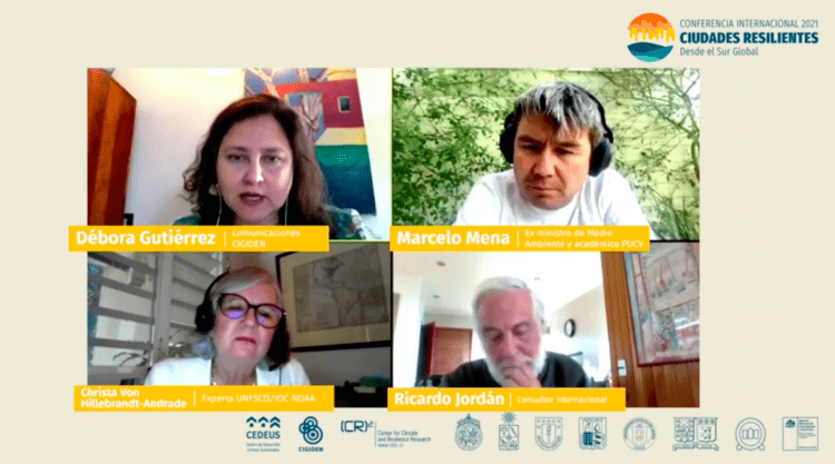 Más 800 personas participaron de conferencia internacional sobre ciudades resilientes en Chile y Latinoamérica