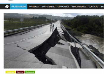 Canal21tv.cl: Revelan relación entre cambios en la ionósfera y la propagación de terremotos y tsunamis en Chile