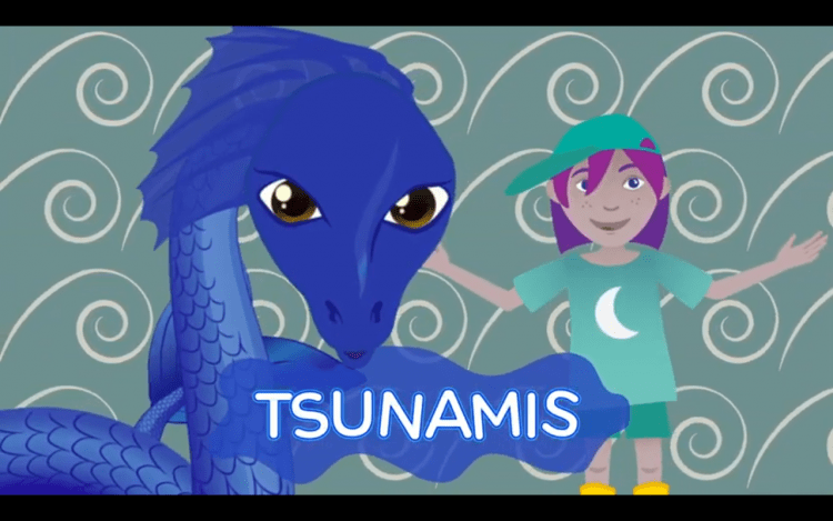 Kay Kay, conociendo el riesgo de tsunami