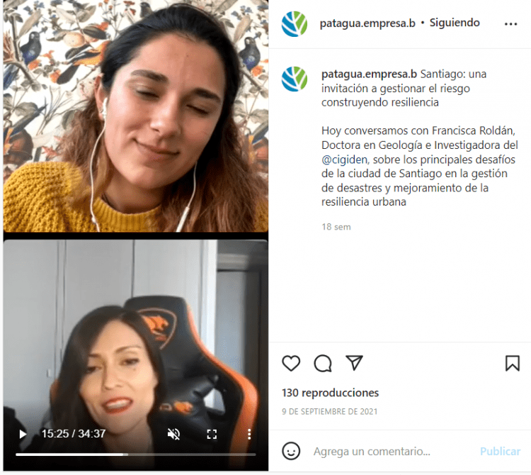 Patagua.cl: Entrevista a Francisca Roldán