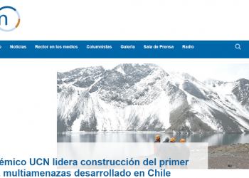 Noticias.ucn.cl: Académico UCN lidera construcción del primer mapa multiamenazas desarrollado en Chile