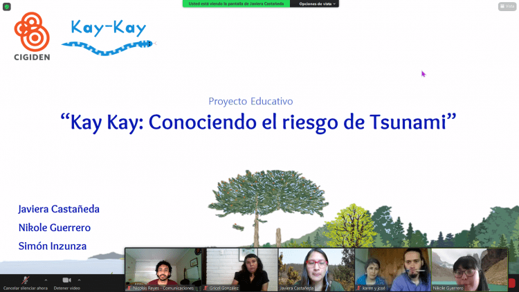 Serie animada “Kay Kay: conociendo el riesgo de tsunami”, llega a las aulas de la Región Metropolitana