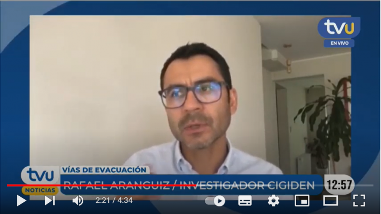 TVU – 12 años del 27F: ¿Estamos listos ante una nueva catástrofe?