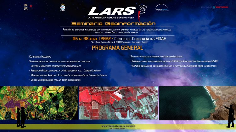 FIDAE 2022: Seminario Geoinformación -Latin American Remote Sensing (LARS)
