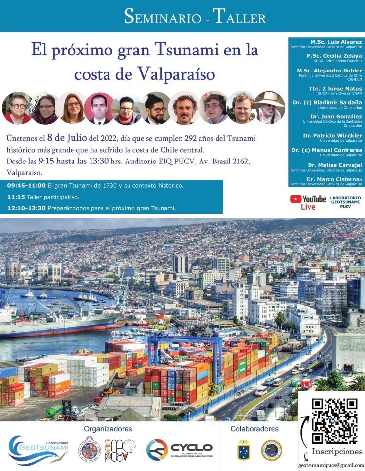 El próximo gran Tsunami en la costa de Valparaíso