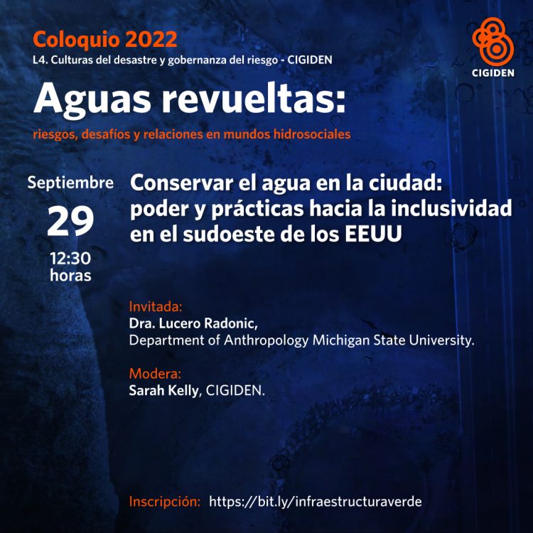 Conservar el agua en la ciudad: poder y prácticas hacia la inclusividad en el sudoeste de los Estados Unidos.