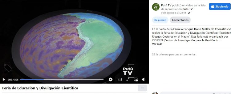Putú TV: Feria de Educación y Divulgación Científica