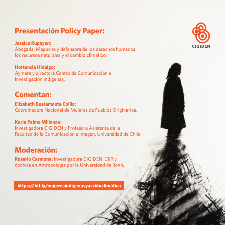 Lanzan policy paper en torno a mujeres indígenas y su rol en las políticas públicas para la gestión del riesgo de desastres
