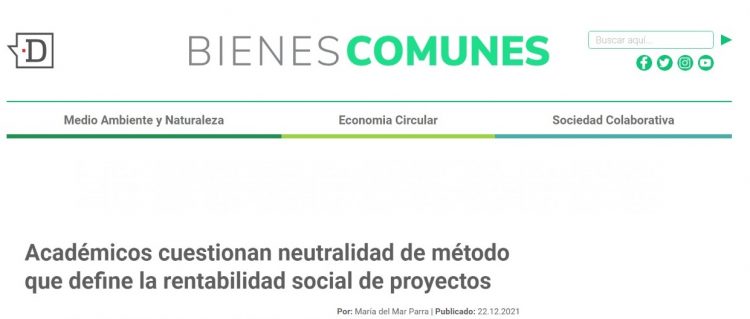 El Desconcierto | Académicos cuestionan neutralidad de método que define la rentabilidad social de proyectos