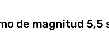 El Periodiquito | Fuerte sismo de magnitud 5,6 sacudió a Chile