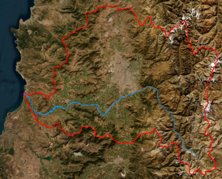 Lanzamiento «GeoHUB: Cuenca del Río Maipo»