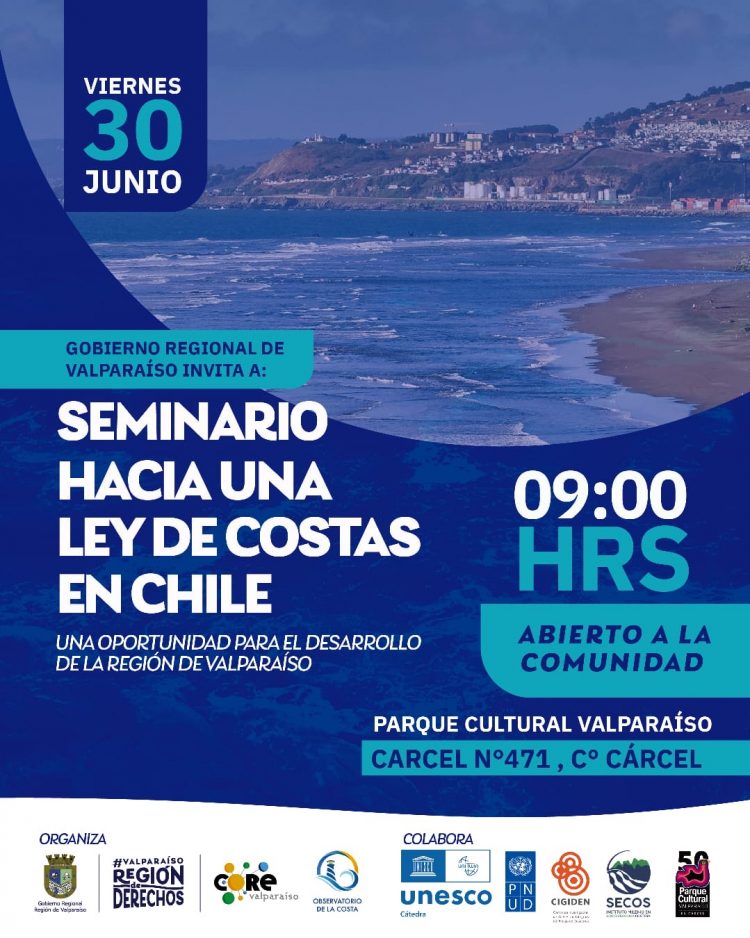 Seminario en Valparaíso aborda la urgencia de una ley que tenga una visión sistémica del litoral chileno