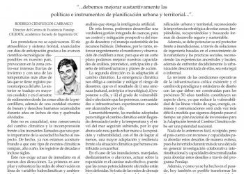 El Mercurio | La naturaleza no es el desastre