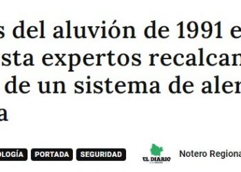 El diario de Santiago | A 32 años del aluvión de 1991 en Antofagasta expertos recalcan la urgencia de un sistema de alerta temprana