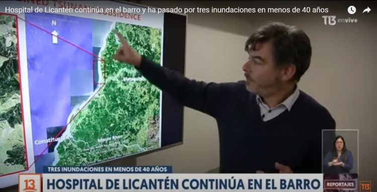 T13 | Hospital de Licantén continúa en el barro y ha pasado por tres inundaciones en menos de 40 años
