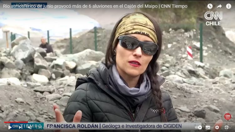CNN Tiempo | Río atmosférico de junio provocó más de 6 aluviones en el Cajón del Maipo