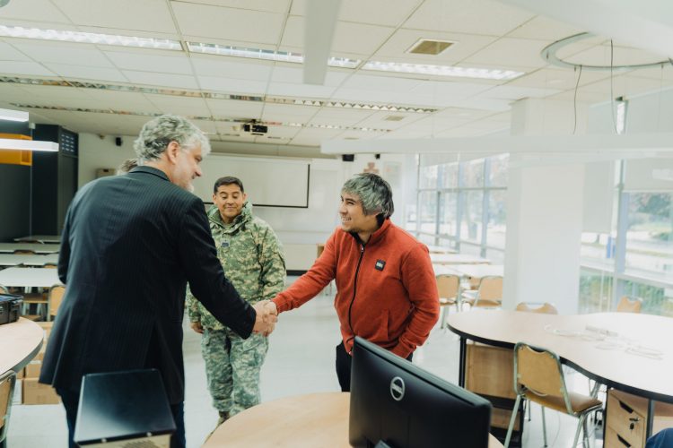 CIGIDEN recibe a autoridades del Servicio Aerofotogramétrico de la Fuerza Aérea de Chile