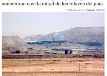 El Desconcierto | Illapel, Andacollo, La Higuera y Copiapó concentran casi la mitad de los relaves del país