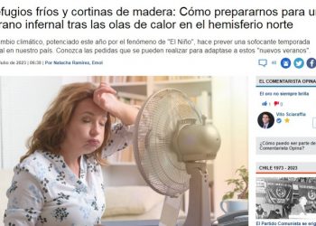 Emol | Refugios fríos y cortinas de madera: Cómo prepararnos para un verano infernal tras las olas de calor en el hemisferio norte