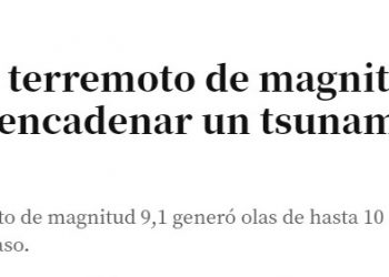 ITV | Un posible terremoto de magnitud 9 podría desencadenar un tsunami en esta región