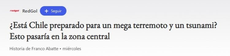 MSN | ¿Está Chile preparado para un mega terremoto y un tsunami? Esto pasaría en la zona central