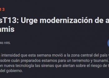 T13 | ReportajesT13: Urge modernización de alarmas para tsunamis