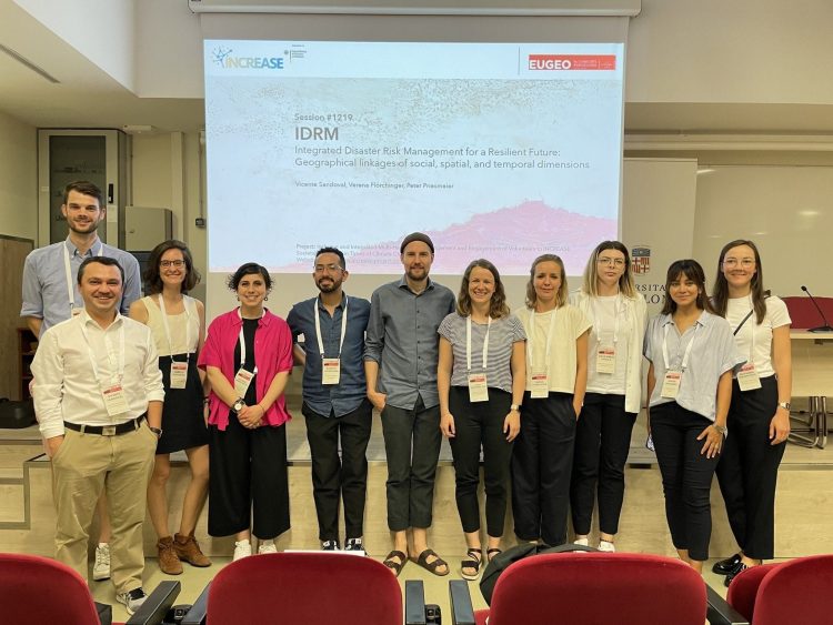 Investigadores CIGIDEN participan en EUGEO 2023