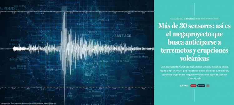 Qué Pasa LT | Más de 30 sensores: así es el megaproyecto que busca anticiparse a terremotos y erupciones volcánicas