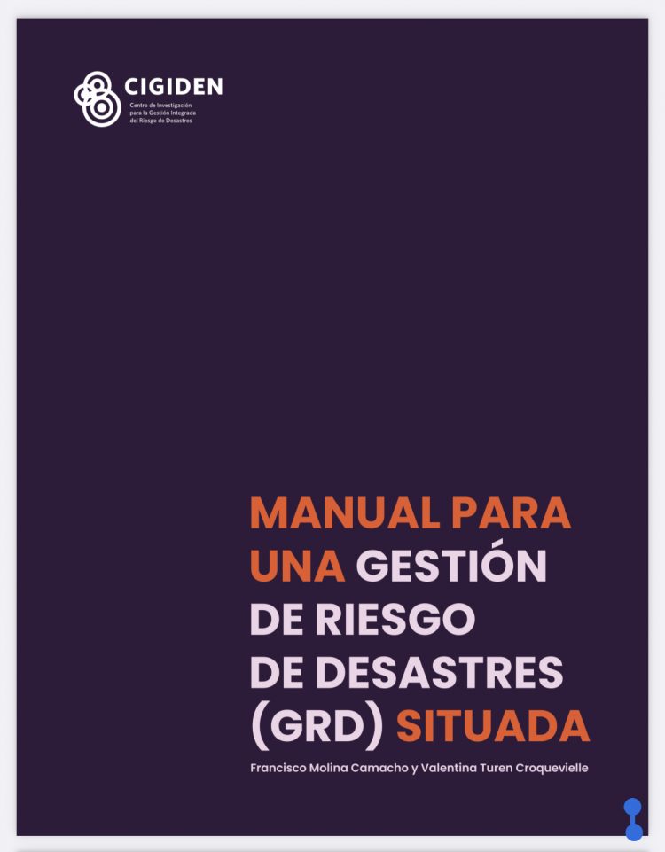 Manual para una Gestión del Riesgo de Desastres (GRD) situada