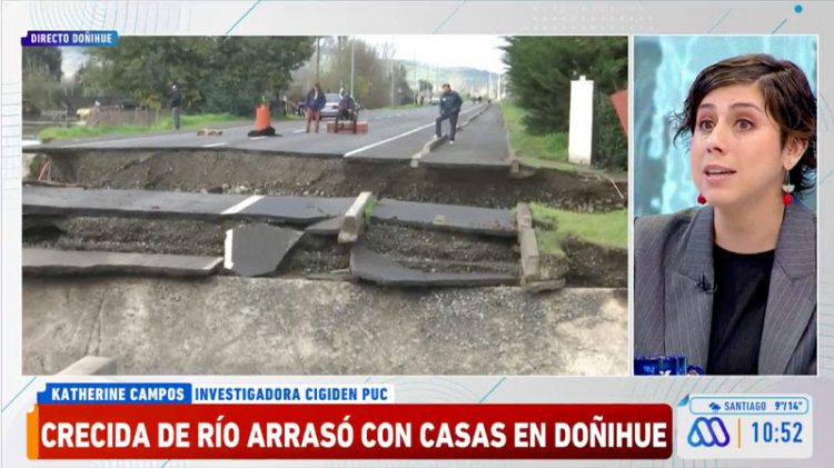 Mucho Gusto | Investigadora CIGIDEN participó de panel para hablar sobre Gestión del Riesgo