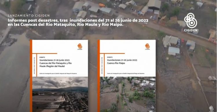 Presentan evidencia científica inédita en torno a las lluvias que afectaron el centro sur del país este invierno
