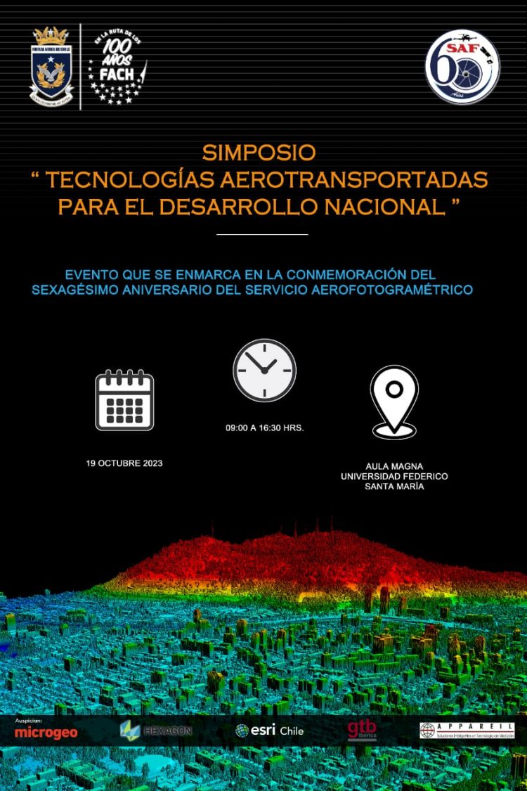 Simposio «Tecnologías Aerotransportadas para el Desarrollo Nacional»